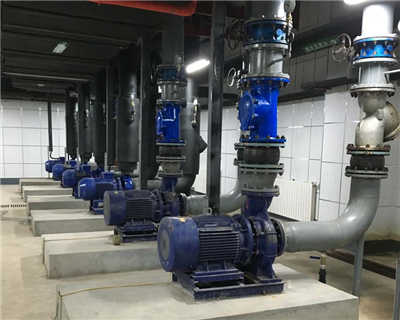山西管道循環泵機組安裝調試